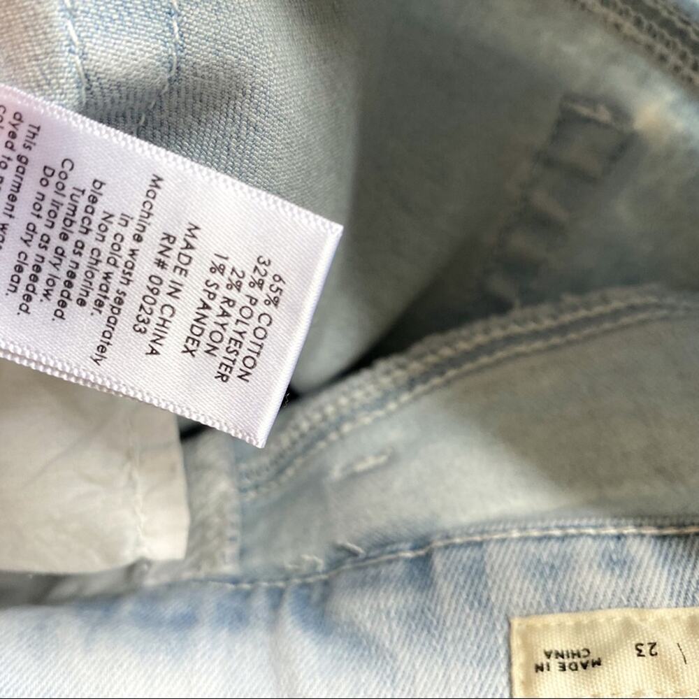 NWT PacSun "The Shortie" Light Blue Denim Shorts - Picture 4 of 5